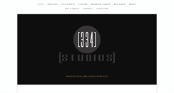 Desktop Screenshot of 334studios.com